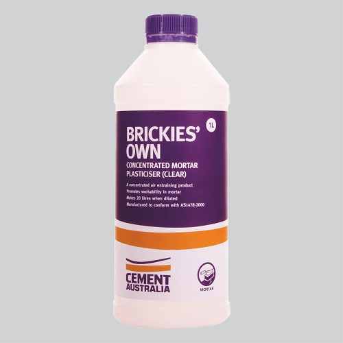 Brickies' Own Plasticiser 1ltr Bottle